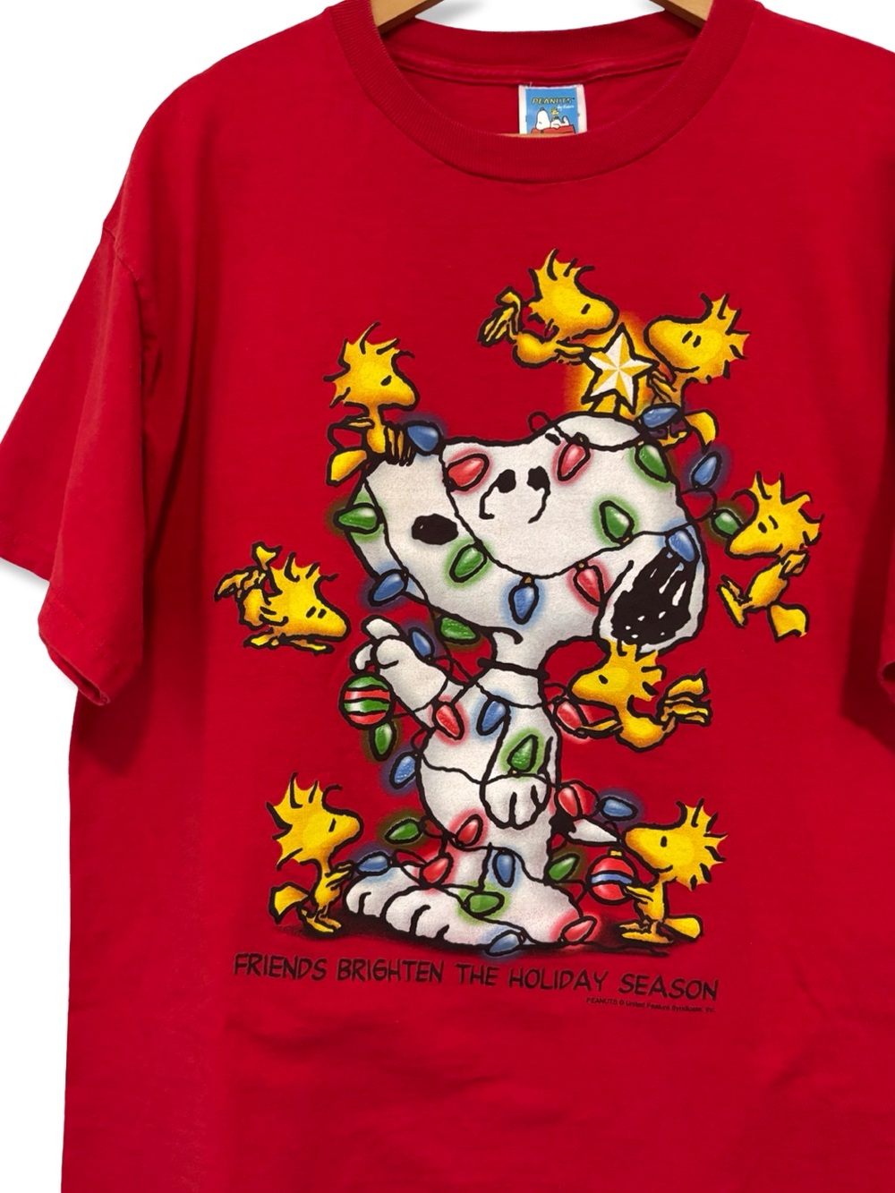 Vintage Peanuts Snoopy Christmas T-Shirt - Picture 2 of 3